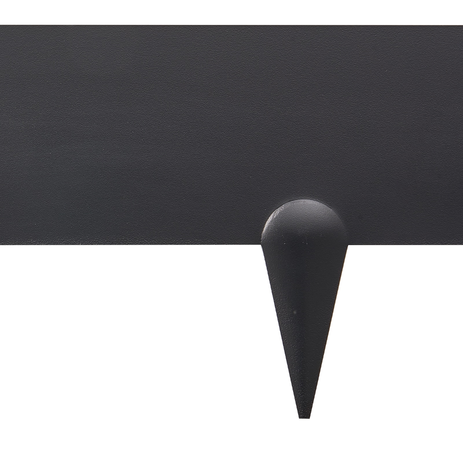 Steel Landscape Edging 5 Packs 39x5in Rust-Resistant Edging Border Black_voghion.com